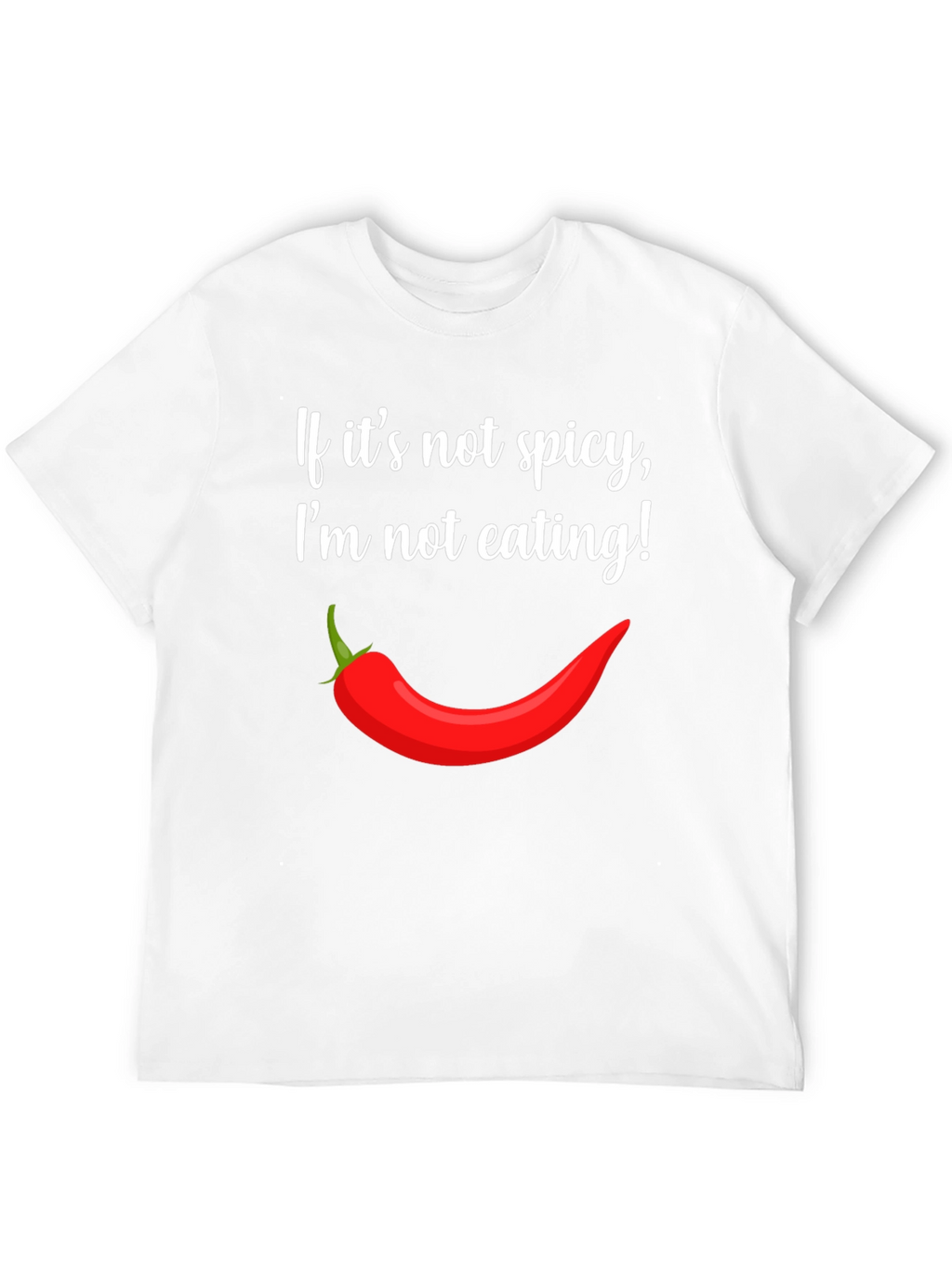 Spicy Food Lover T-Shirt - Chili Pepper Graphic Tee