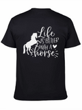 Life is Better with a Horse Graphic Tee