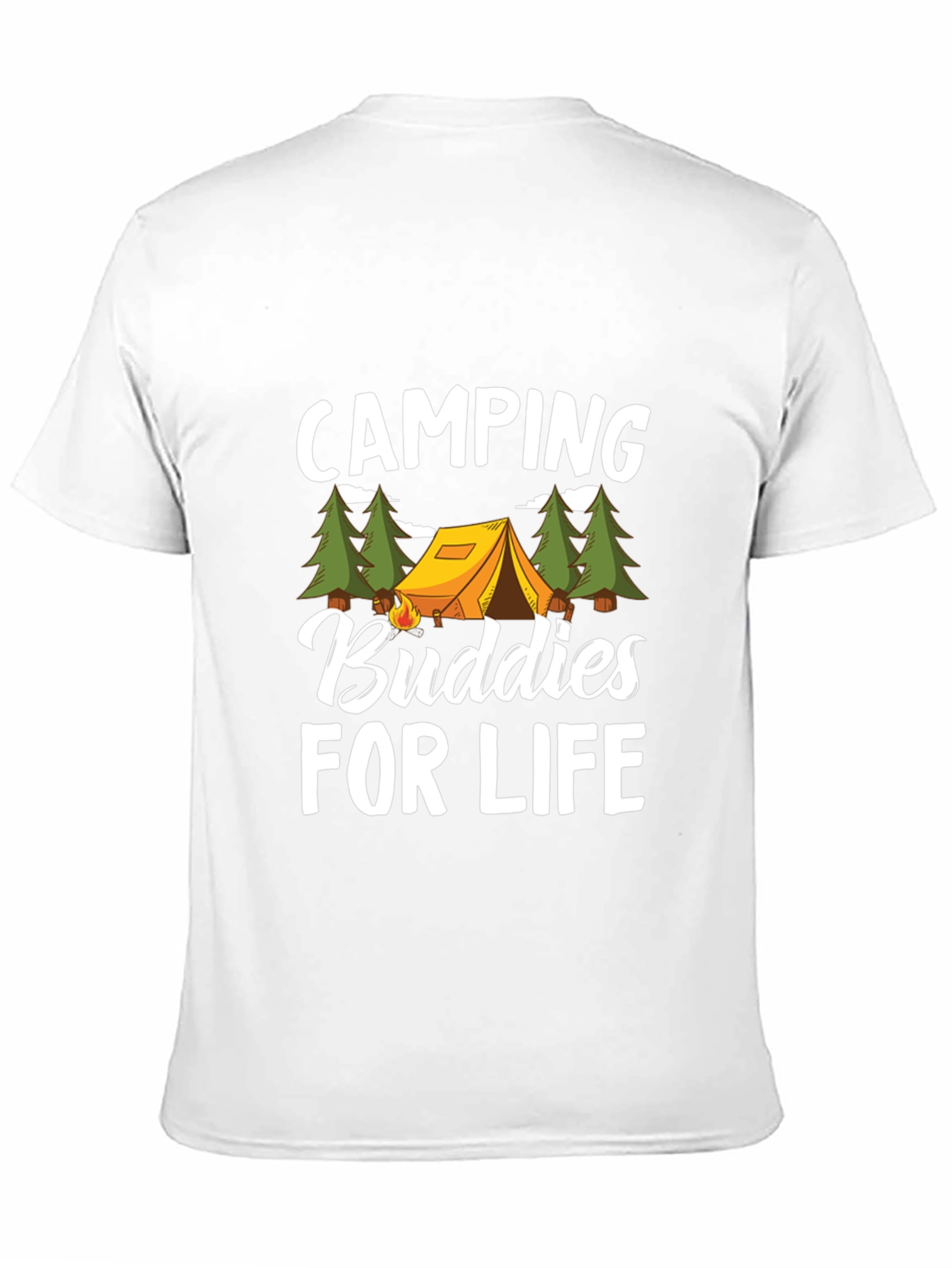 Camping Buddies for Life Graphic Tee