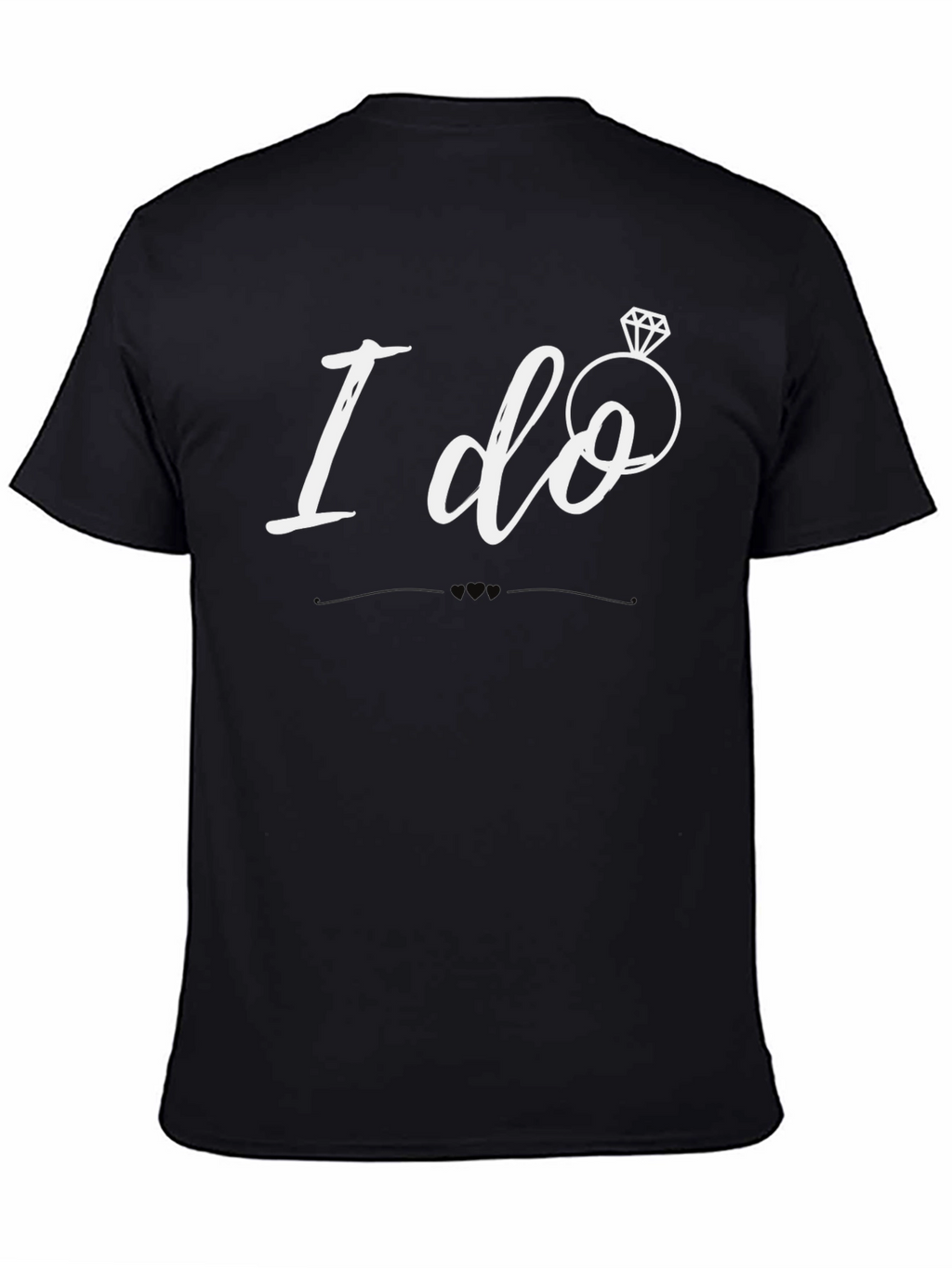 I Do T-Shirt - Engagement Wedding Tee