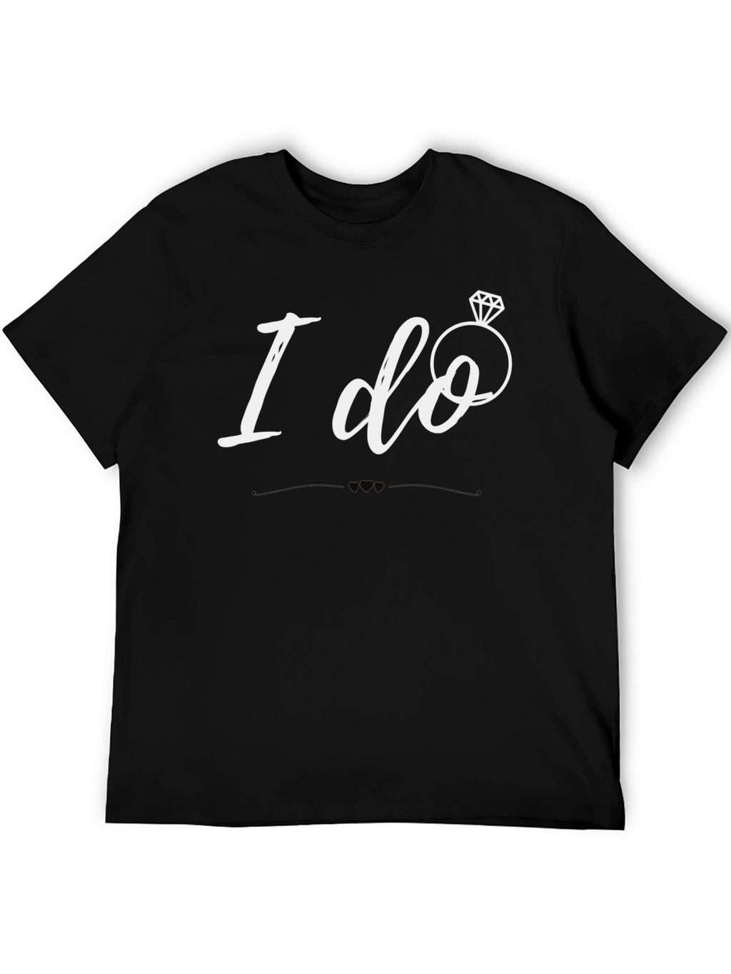 I Do T-Shirt - Engagement Wedding Tee