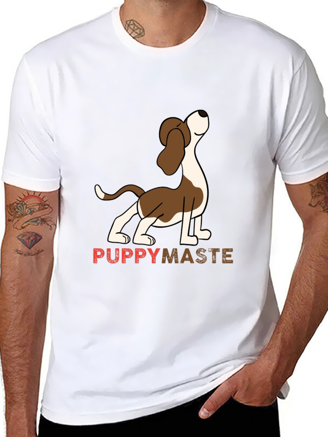 Puppy Master Black T-Shirt