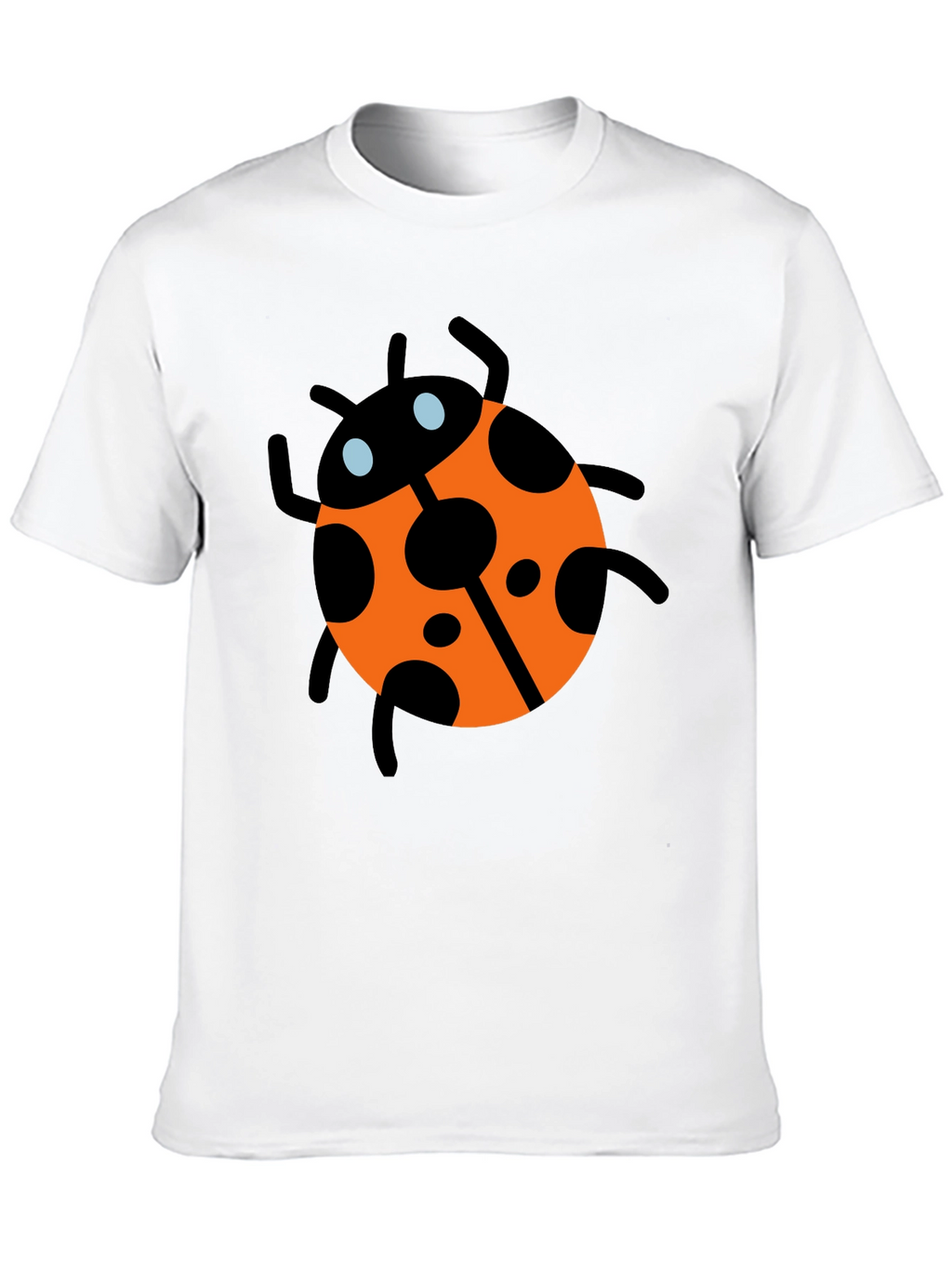 Ladybug Graphic Tee - Mens Black T-Shirt