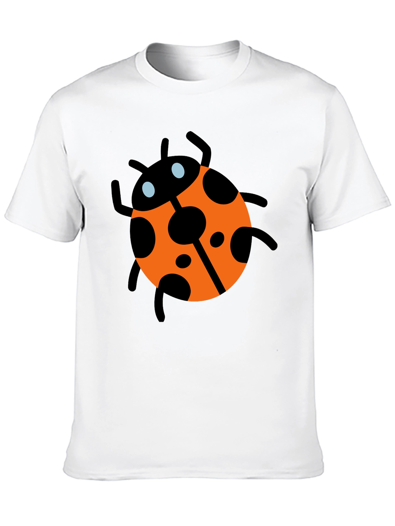 Ladybug Graphic Tee - Mens Black T-Shirt