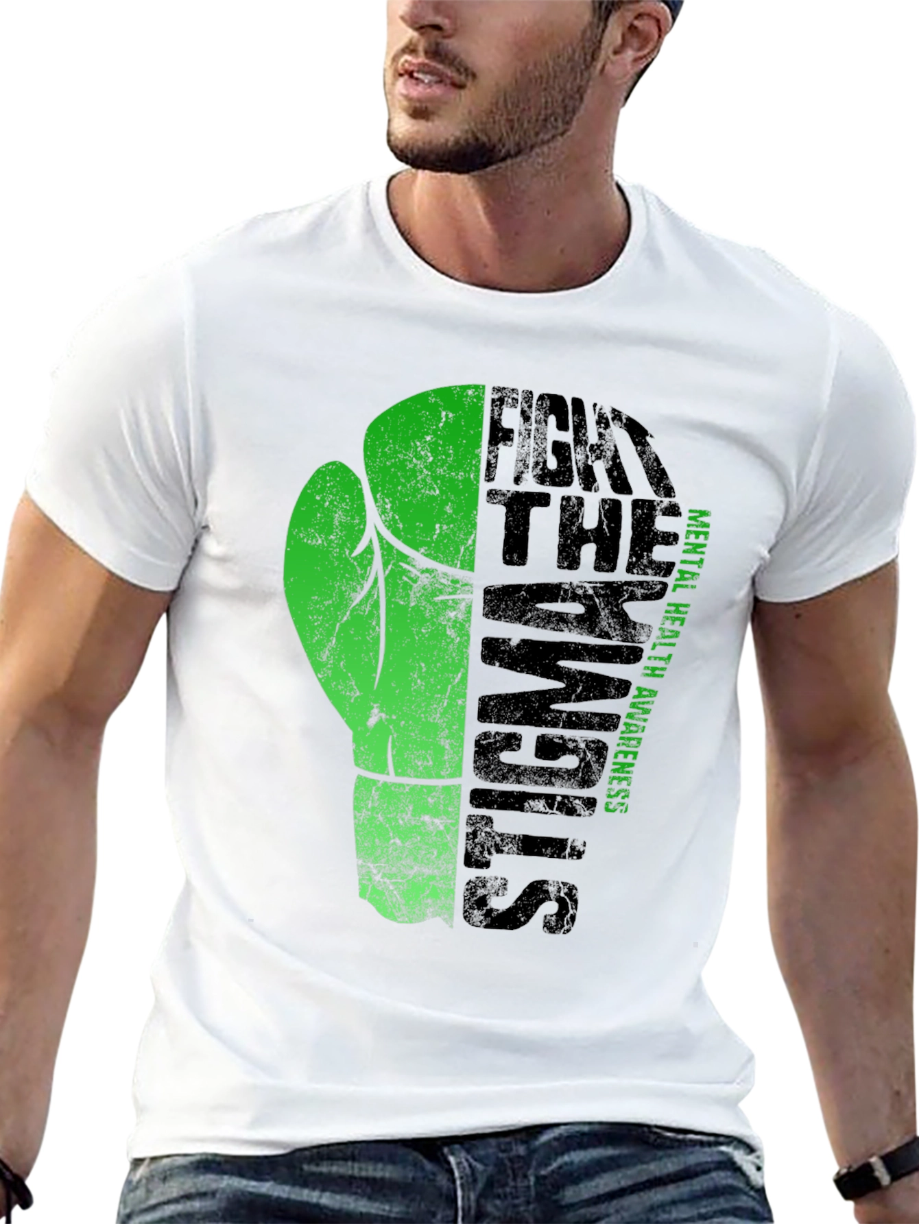 Fight the Stigma Mental Health Awareness T-Shirt