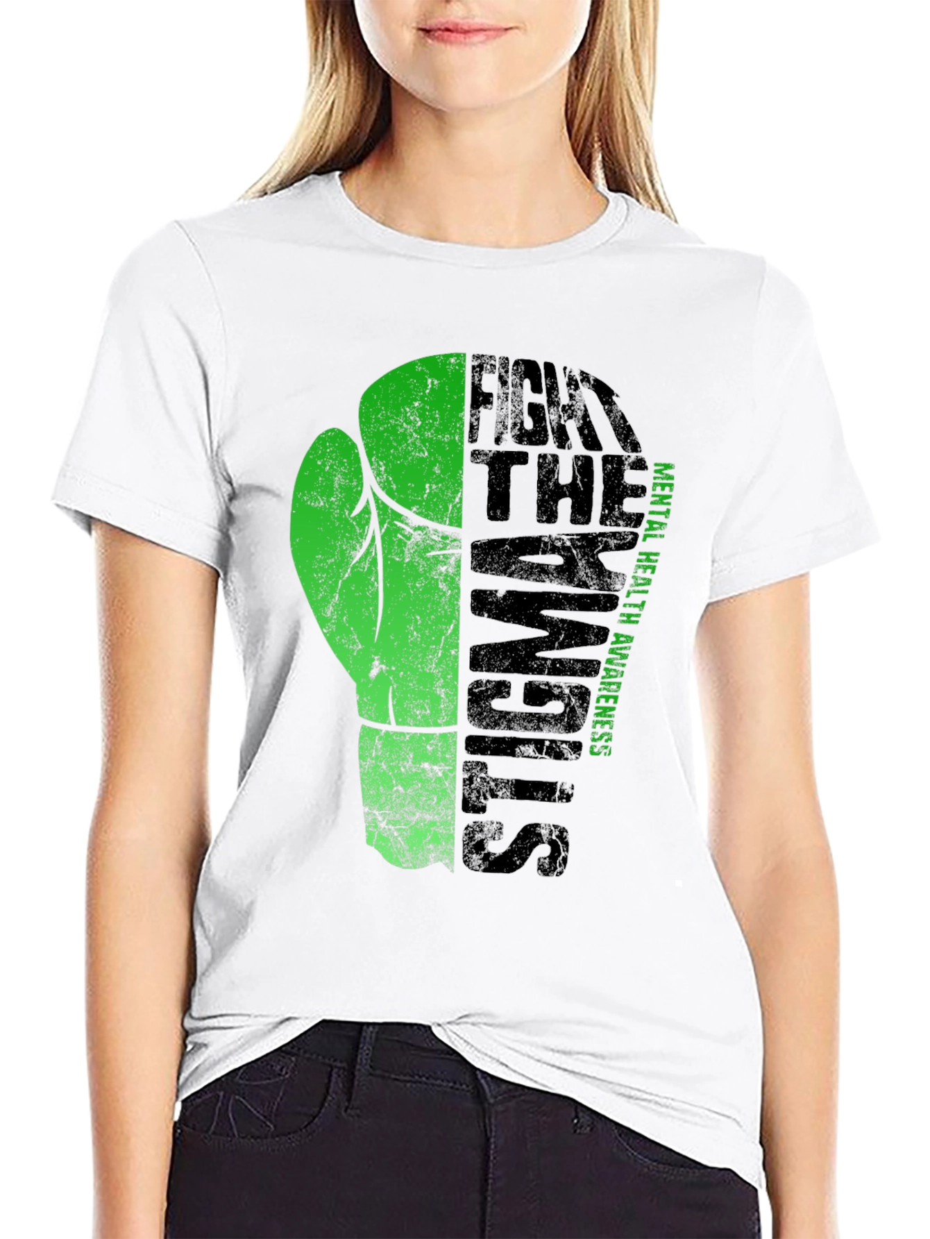 Fight the Stigma Mental Health Awareness T-Shirt