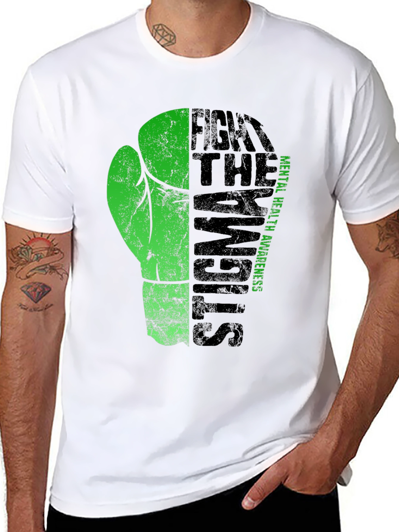 Fight the Stigma Mental Health Awareness T-Shirt