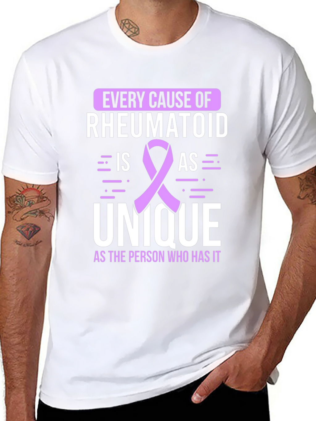 Rheumatoid Awareness T-Shirt Unique Cause Design