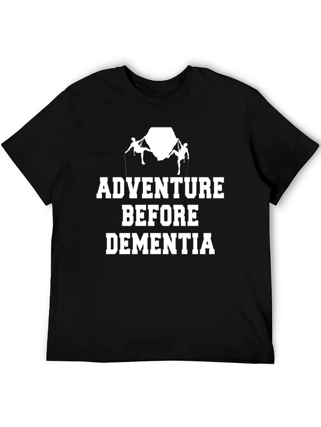 Adventure Before Dementia Black Graphic Tee