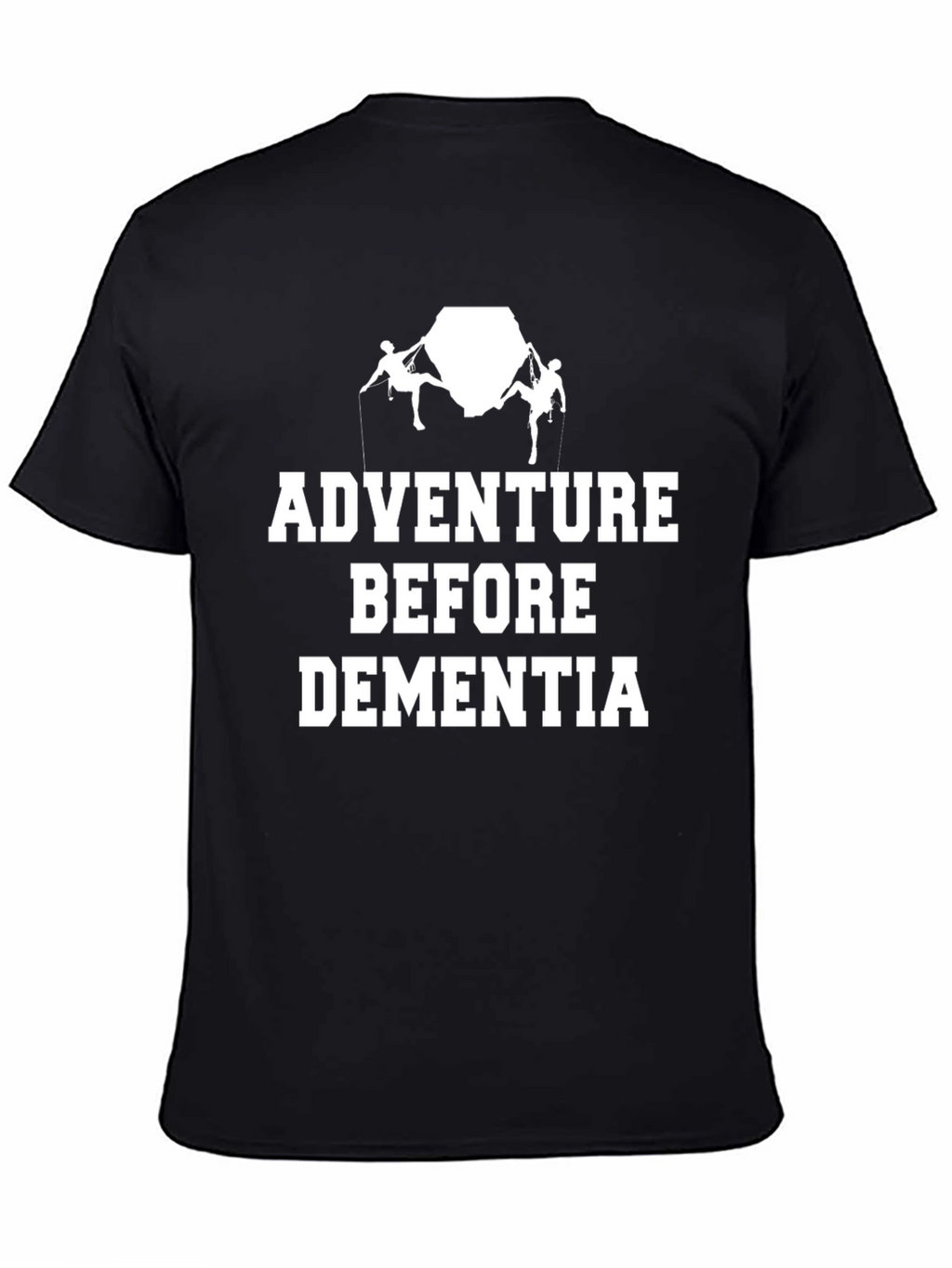 Adventure Before Dementia Black Graphic Tee
