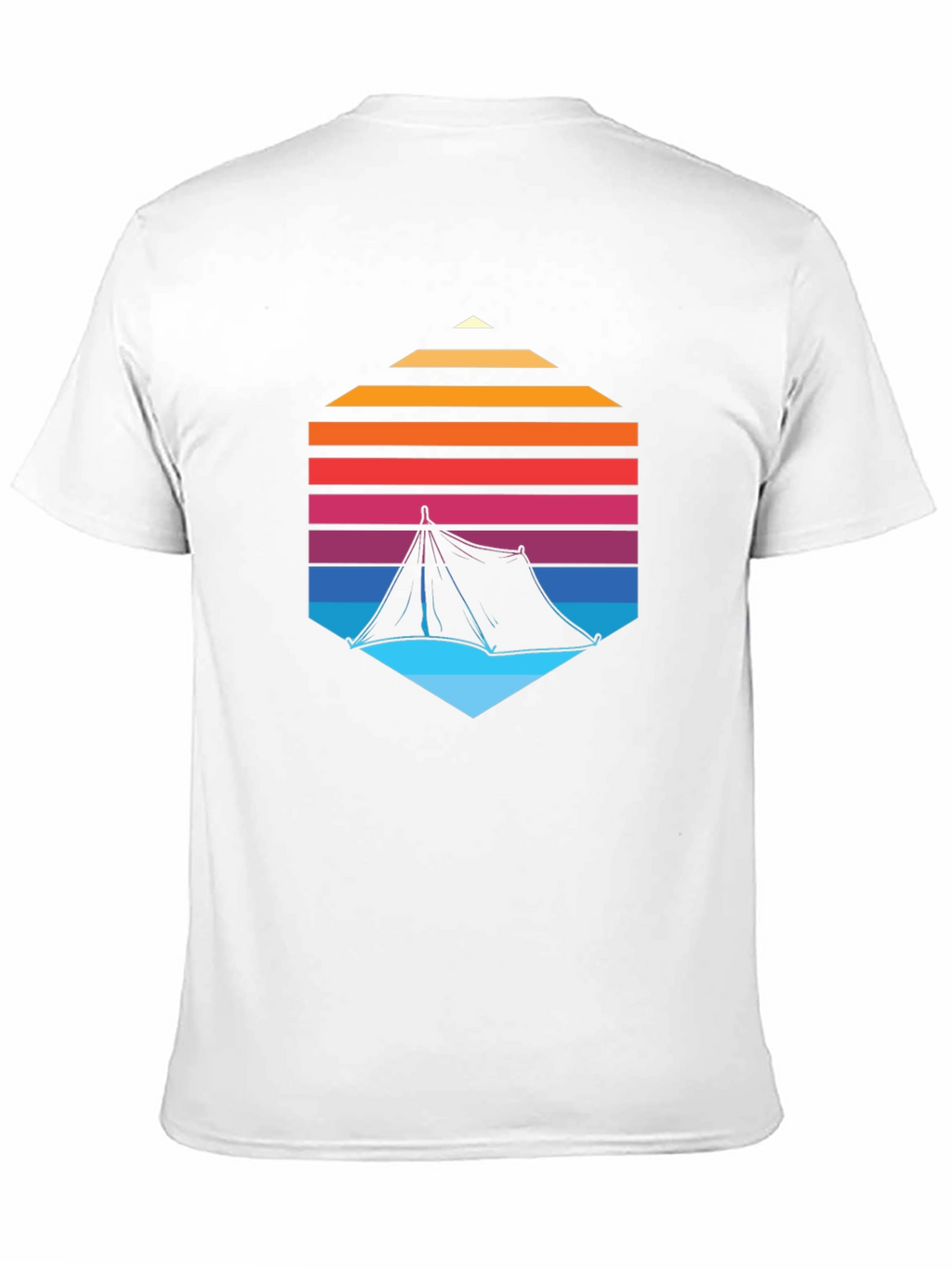 Retro Camping Tent T-Shirt