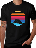 Retro Camping Tent T-Shirt