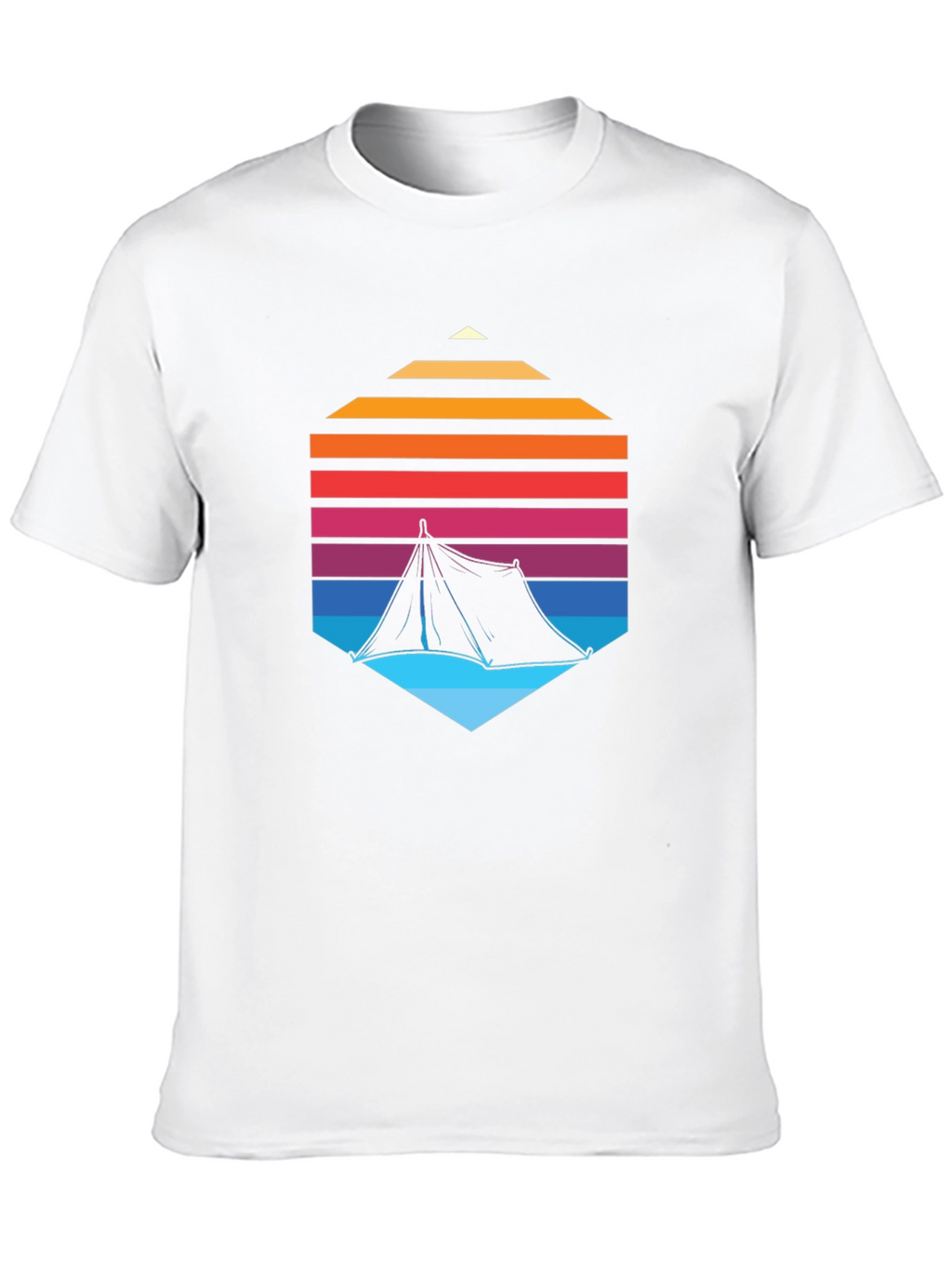 Retro Camping Tent T-Shirt