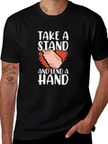 Take A Stand and Lend A Hand Graphic T-Shirt