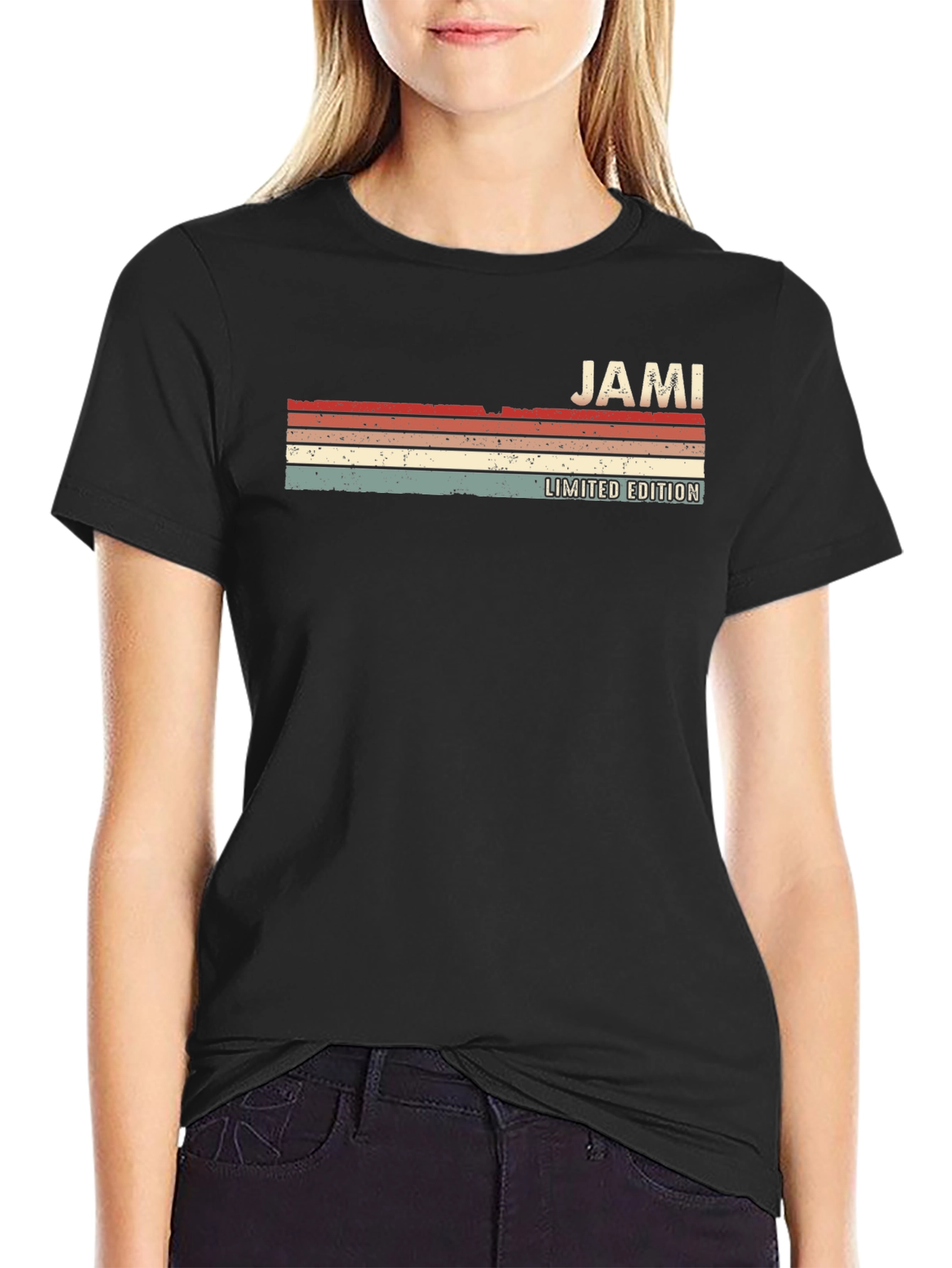 JAMI Limited Edition Retro T-Shirt - Black