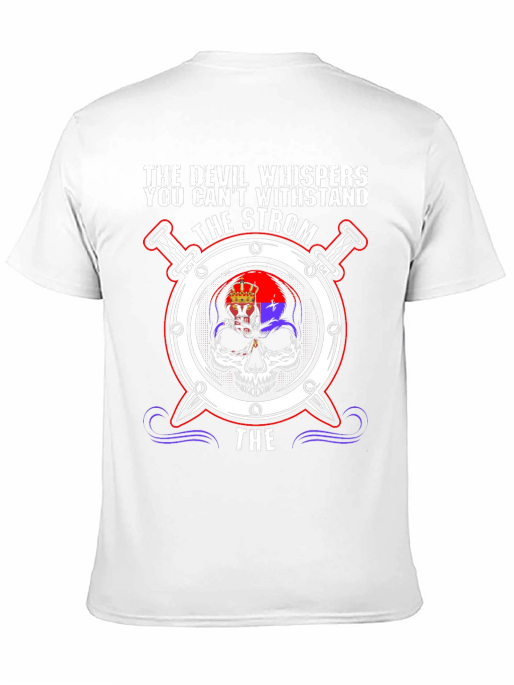 Devil Whispers Skull T-Shirt