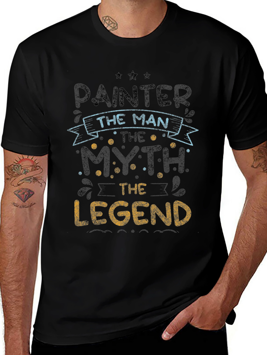 Painter The Man Myth Legend T-Shirt
