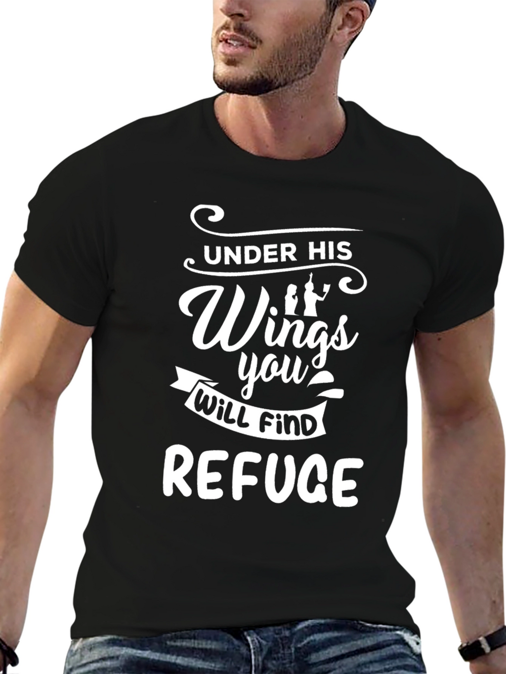 Under His Wings Refuge T-Shirt