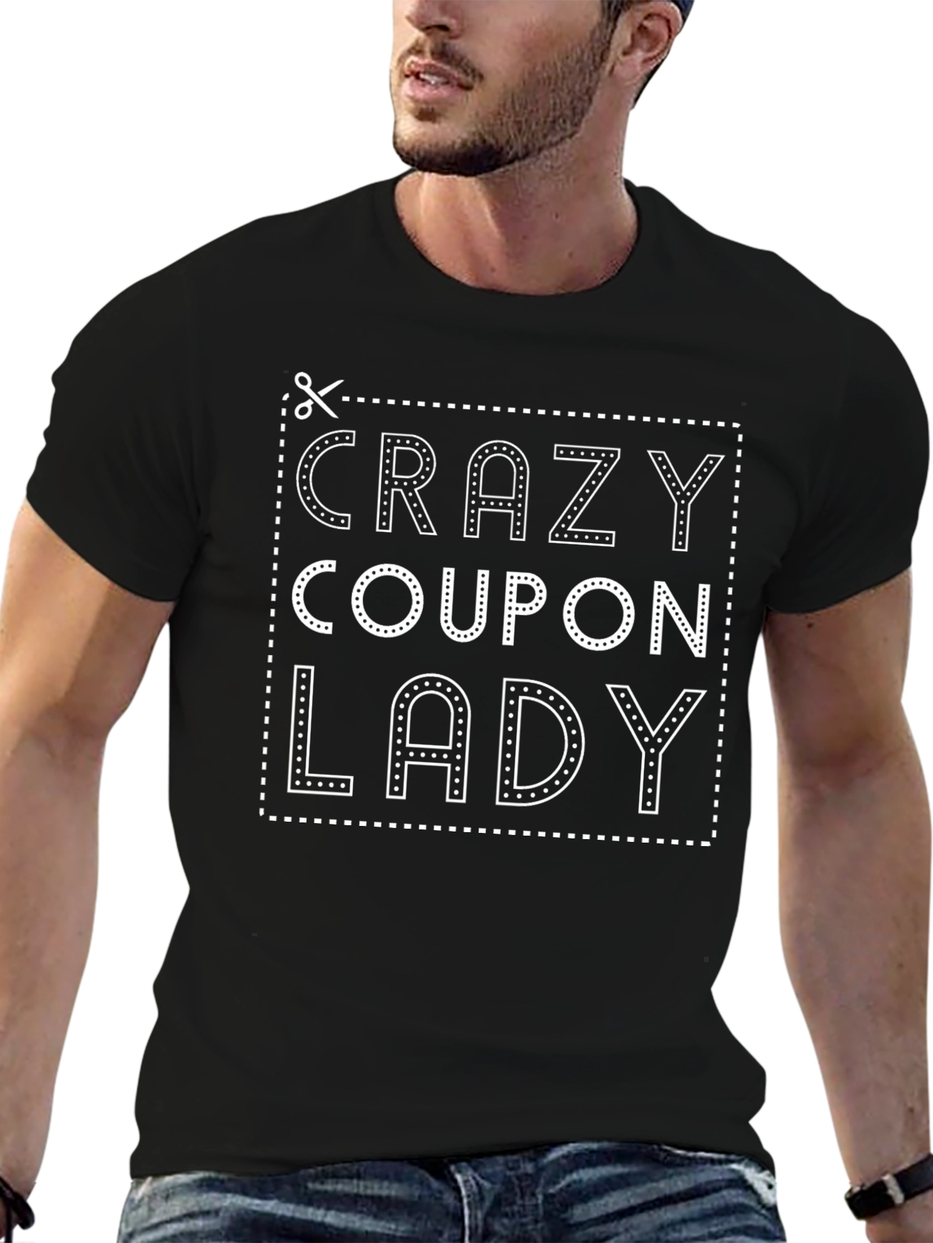 Crazy Coupon Lady T-Shirt - Comfy Novelty Tee