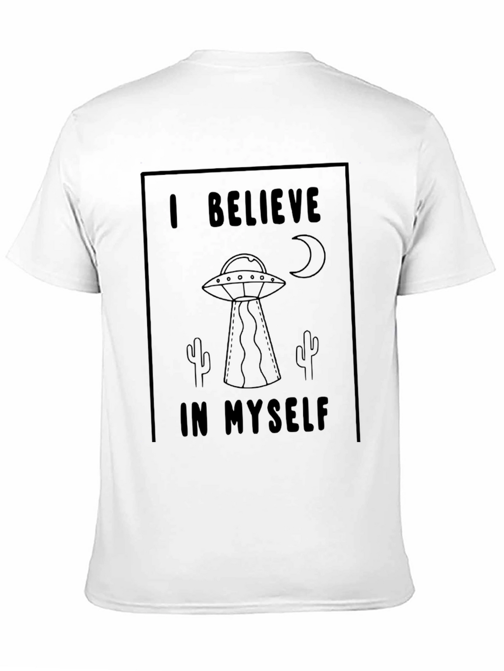 I Believe T-Shirt Alien UFO Graphic Tee