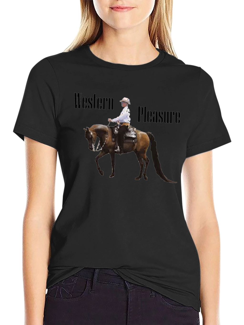 Western Pleasure T-Shirt: Equestrian Style Tee