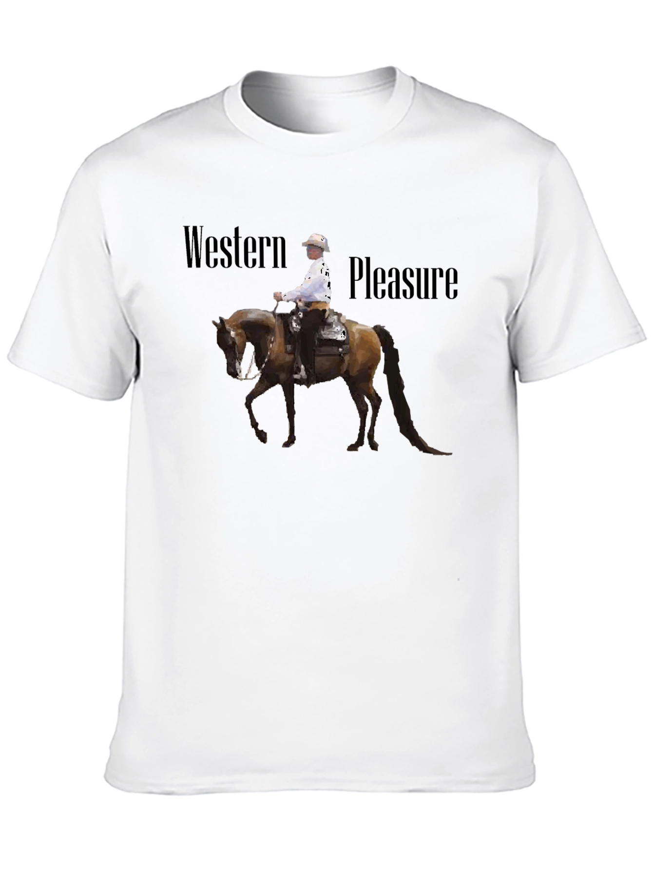 Western Pleasure T-Shirt: Equestrian Style Tee
