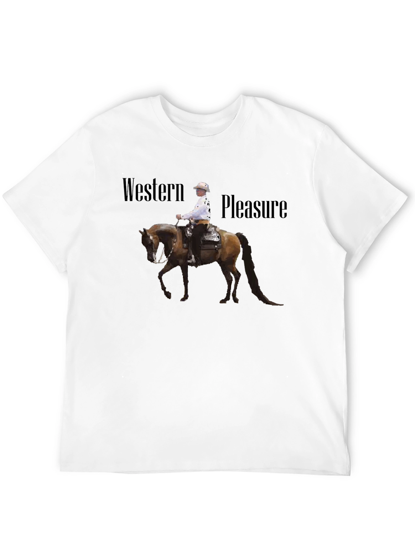 Western Pleasure T-Shirt: Equestrian Style Tee