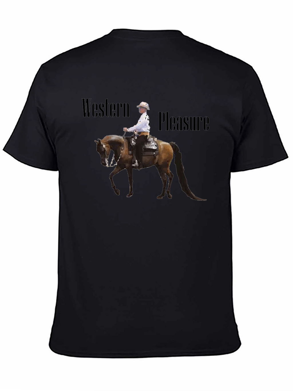 Western Pleasure T-Shirt: Equestrian Style Tee