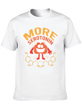 More Serotonin Black Graphic T-Shirt