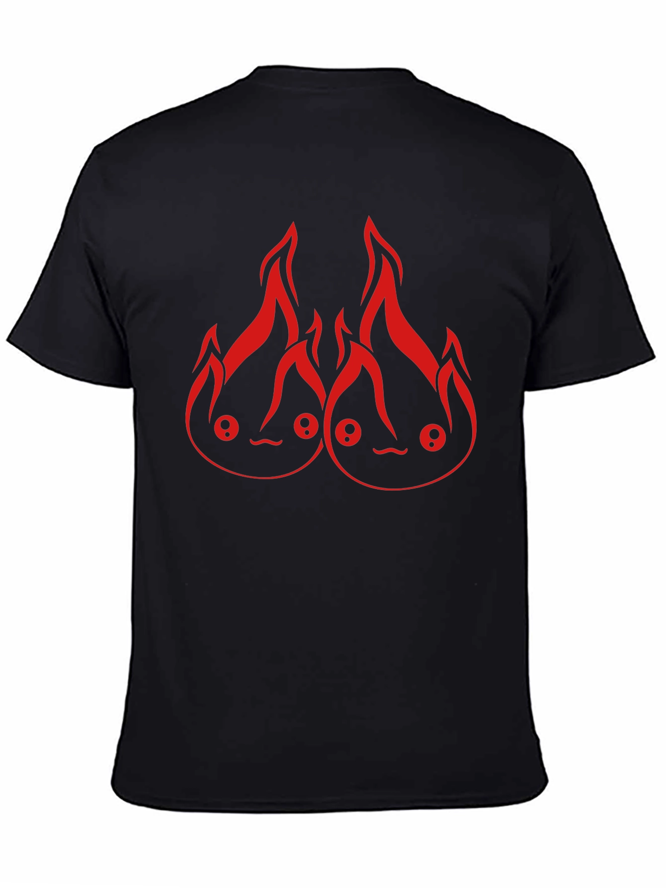 Calcifer Fire Spirit Graphic T-Shirt