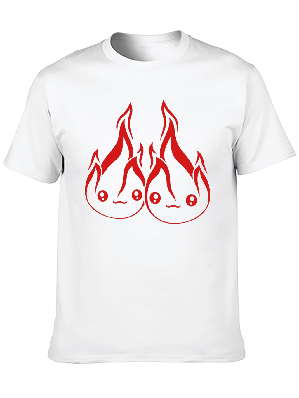 Calcifer Fire Spirit Graphic T-Shirt