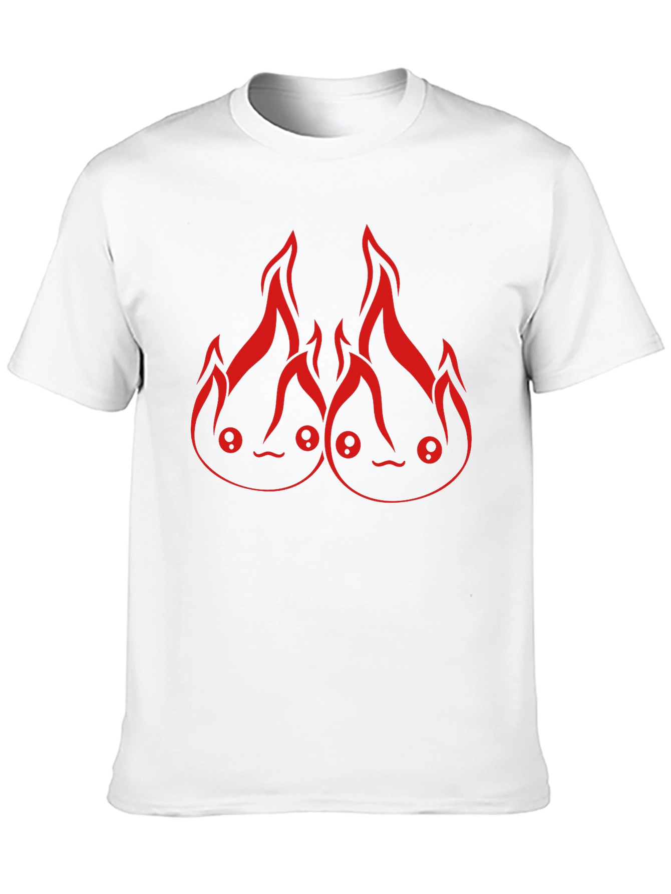 Calcifer Fire Spirit Graphic T-Shirt