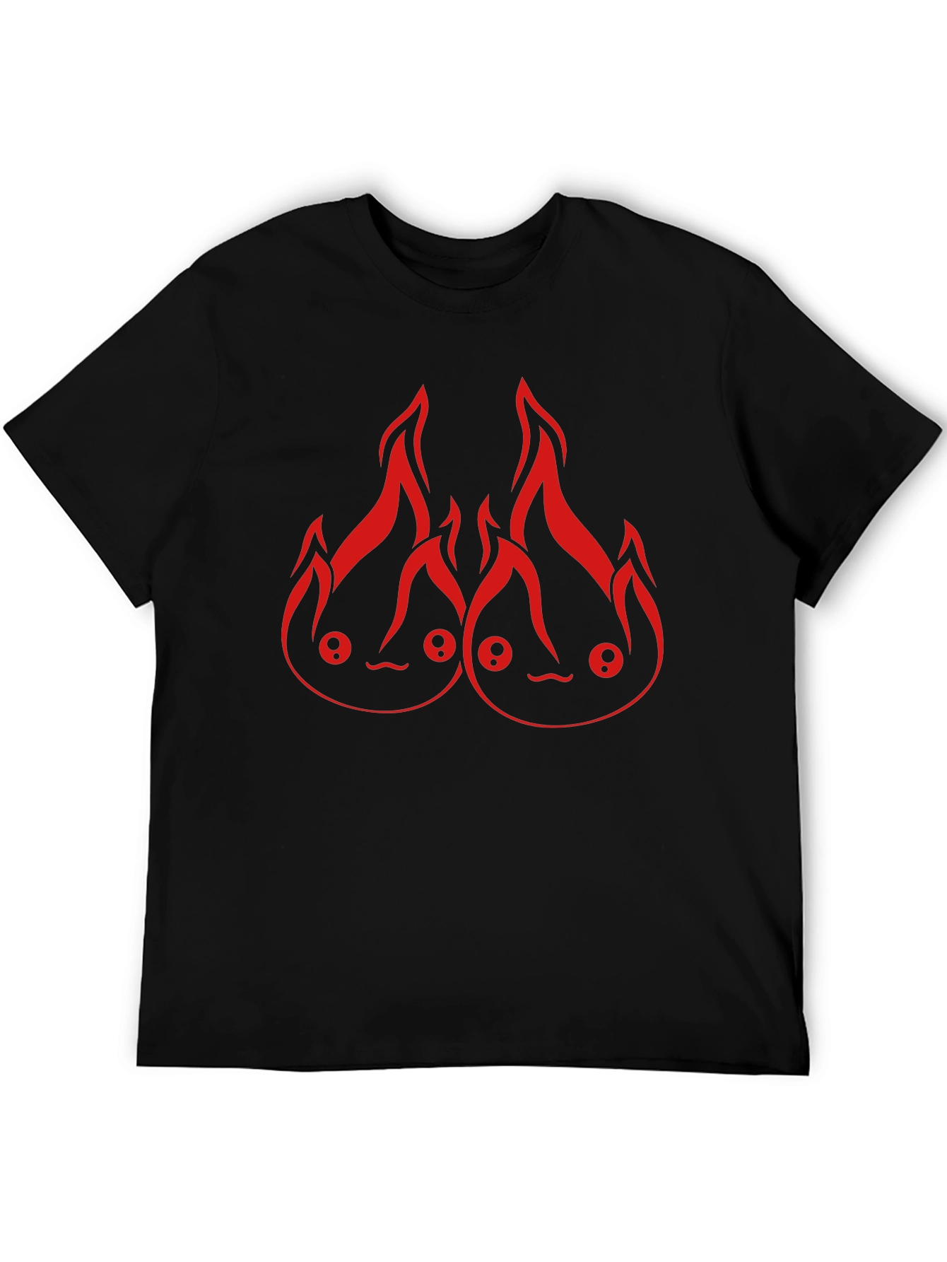 Calcifer Fire Spirit Graphic T-Shirt
