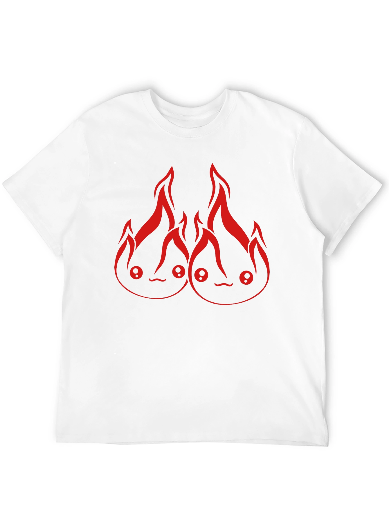Calcifer Fire Spirit Graphic T-Shirt