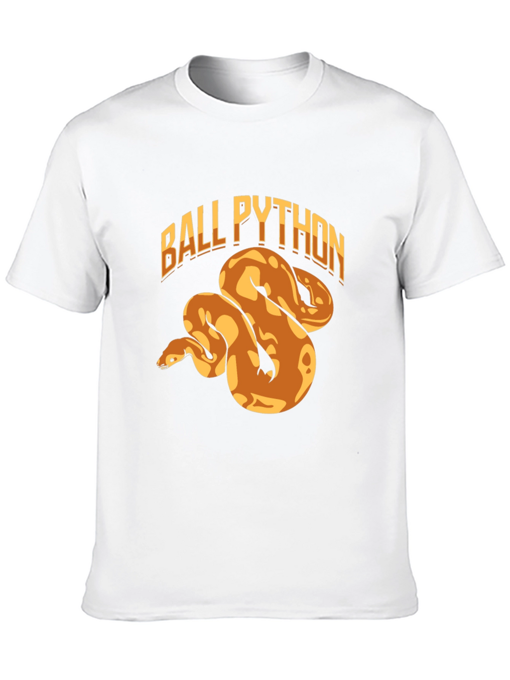 Ball Python Graphic Tee - Cool Snake Lover Gift