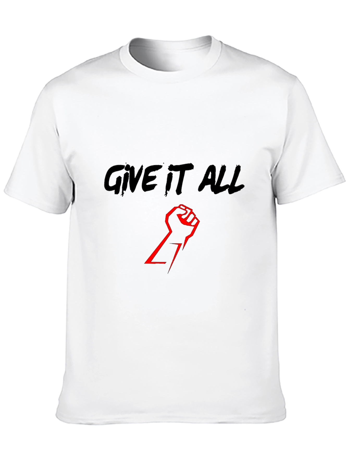 Give It All Black T-Shirt
