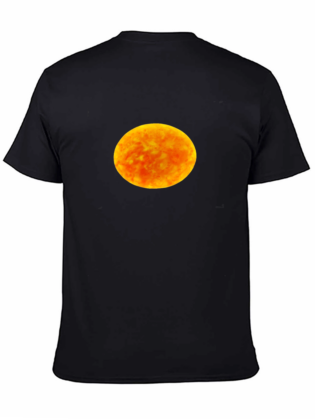 Solar Orb T-Shirt - Black Cotton Blend