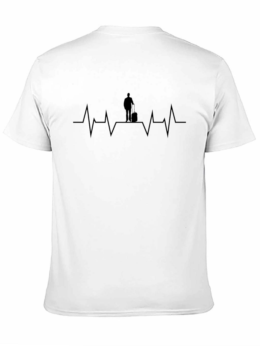 Travel Heartbeat T-Shirt - Stylish Traveler Tee