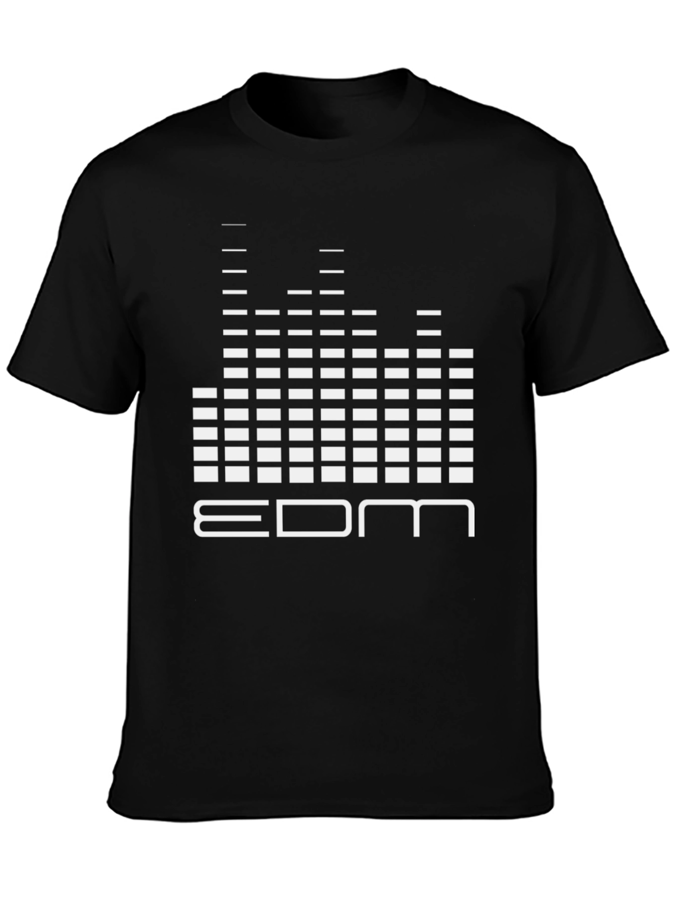 EDM Music Black Graphic Tee
