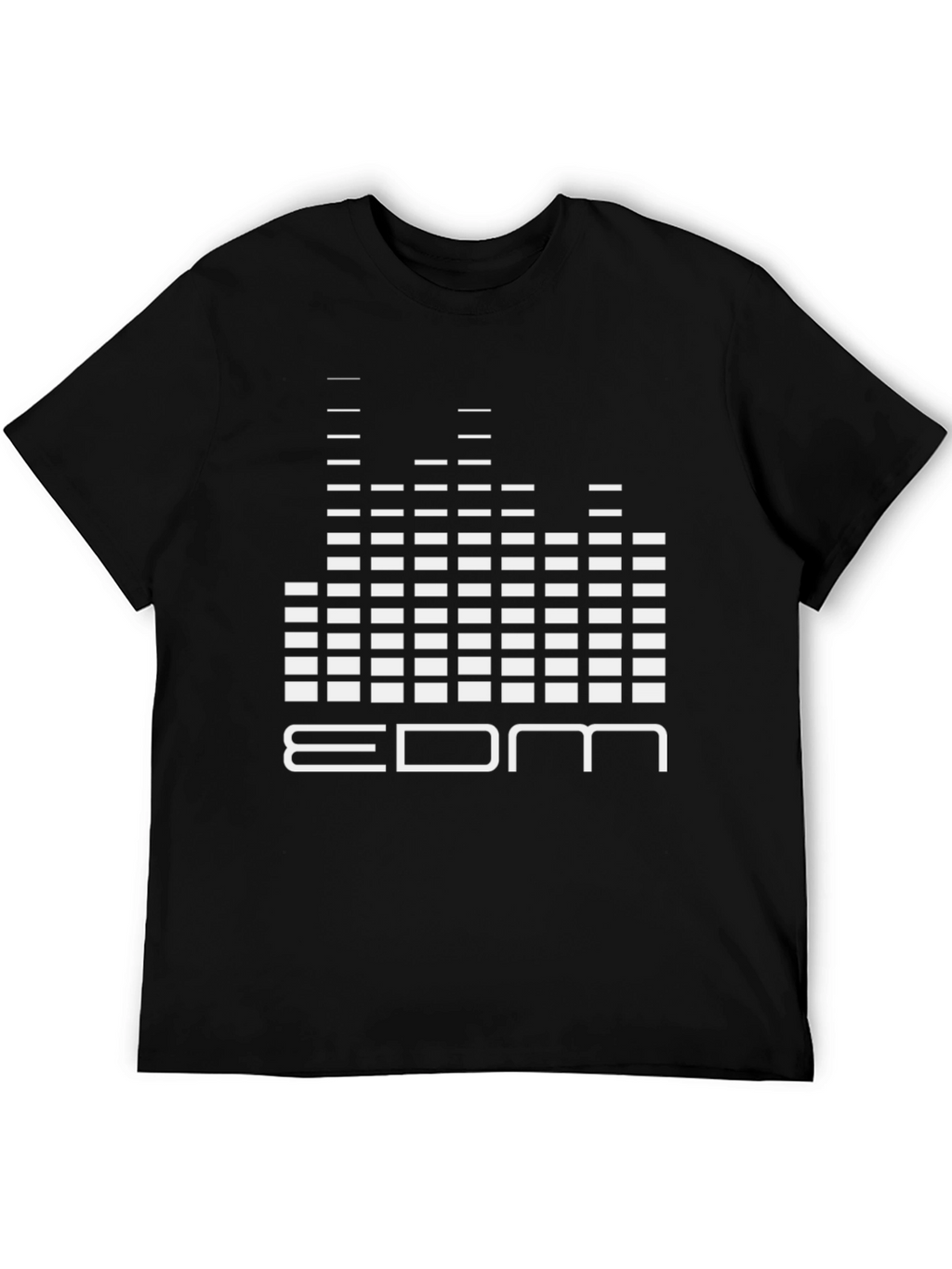 EDM Music Black Graphic Tee
