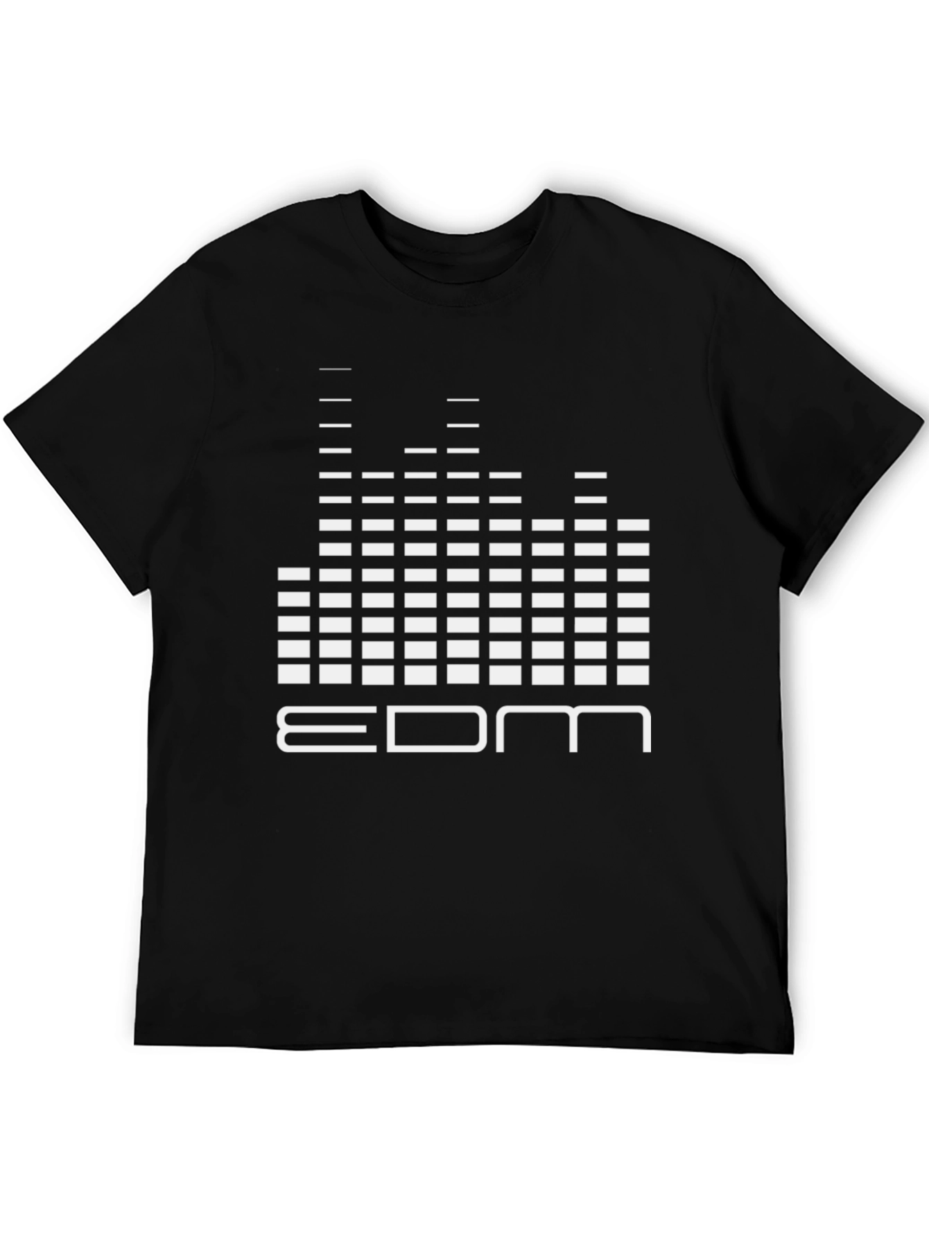 EDM Music Black Graphic Tee