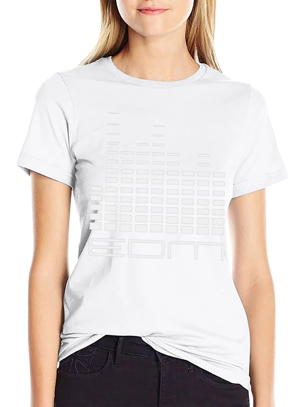 EDM Music Black Graphic Tee