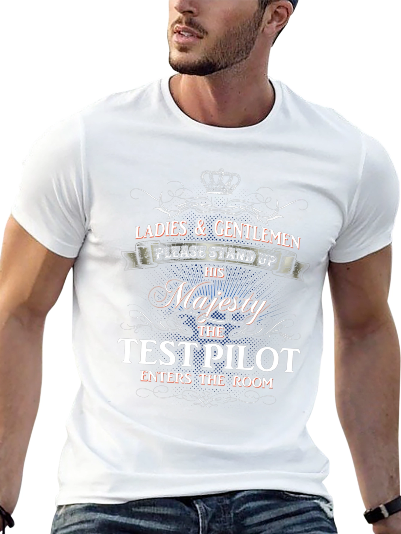 His Majesty The Test Pilot T-Shirt