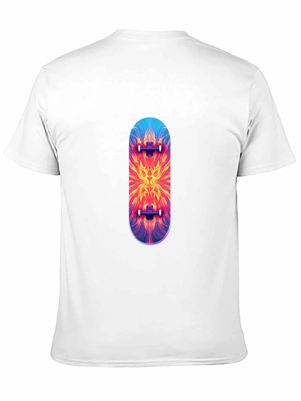 Skateboard Graphic T-Shirt - Black