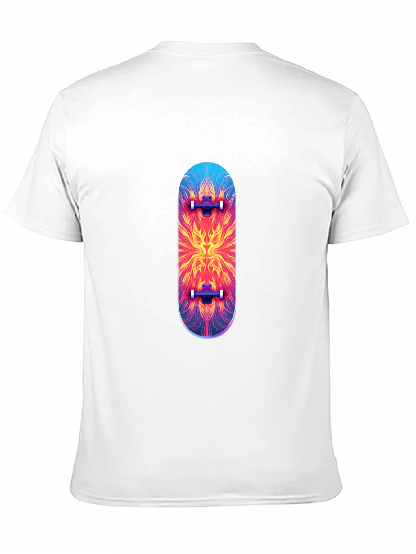 Skateboard Graphic T-Shirt - Black