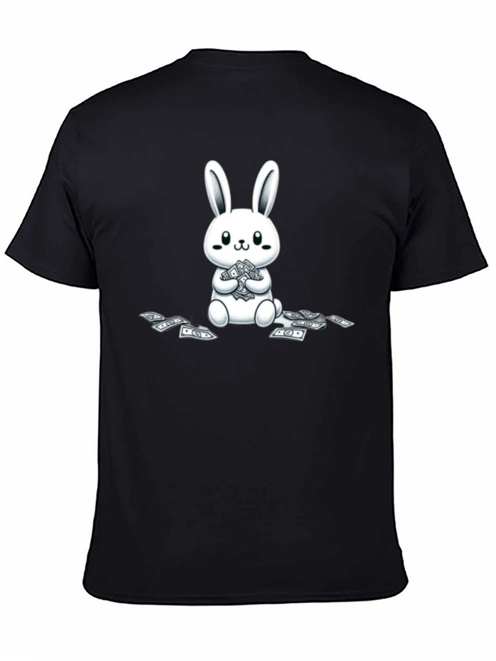 Bunny Money T-Shirt - Cute & Playful Design