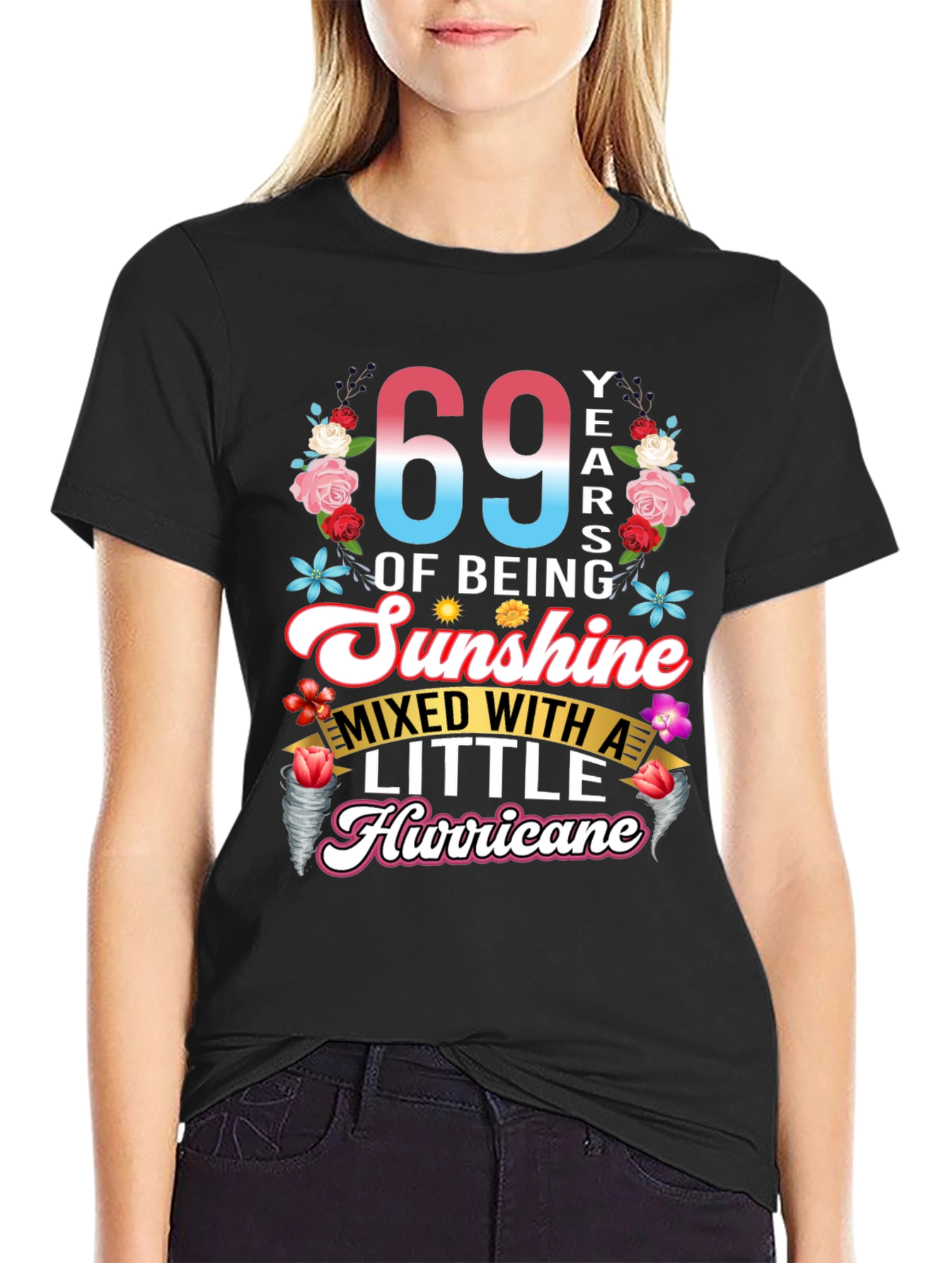 69 Years of Sunshine & Hurricane T-Shirt