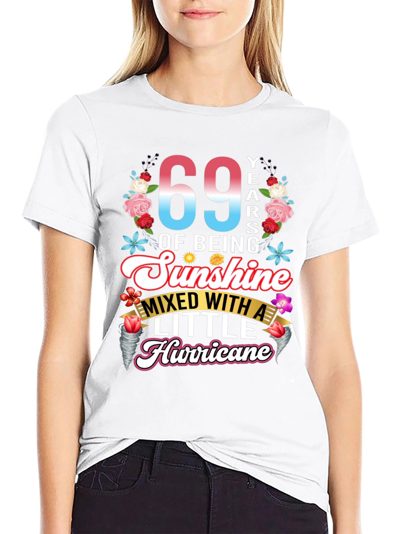 69 Years of Sunshine & Hurricane T-Shirt