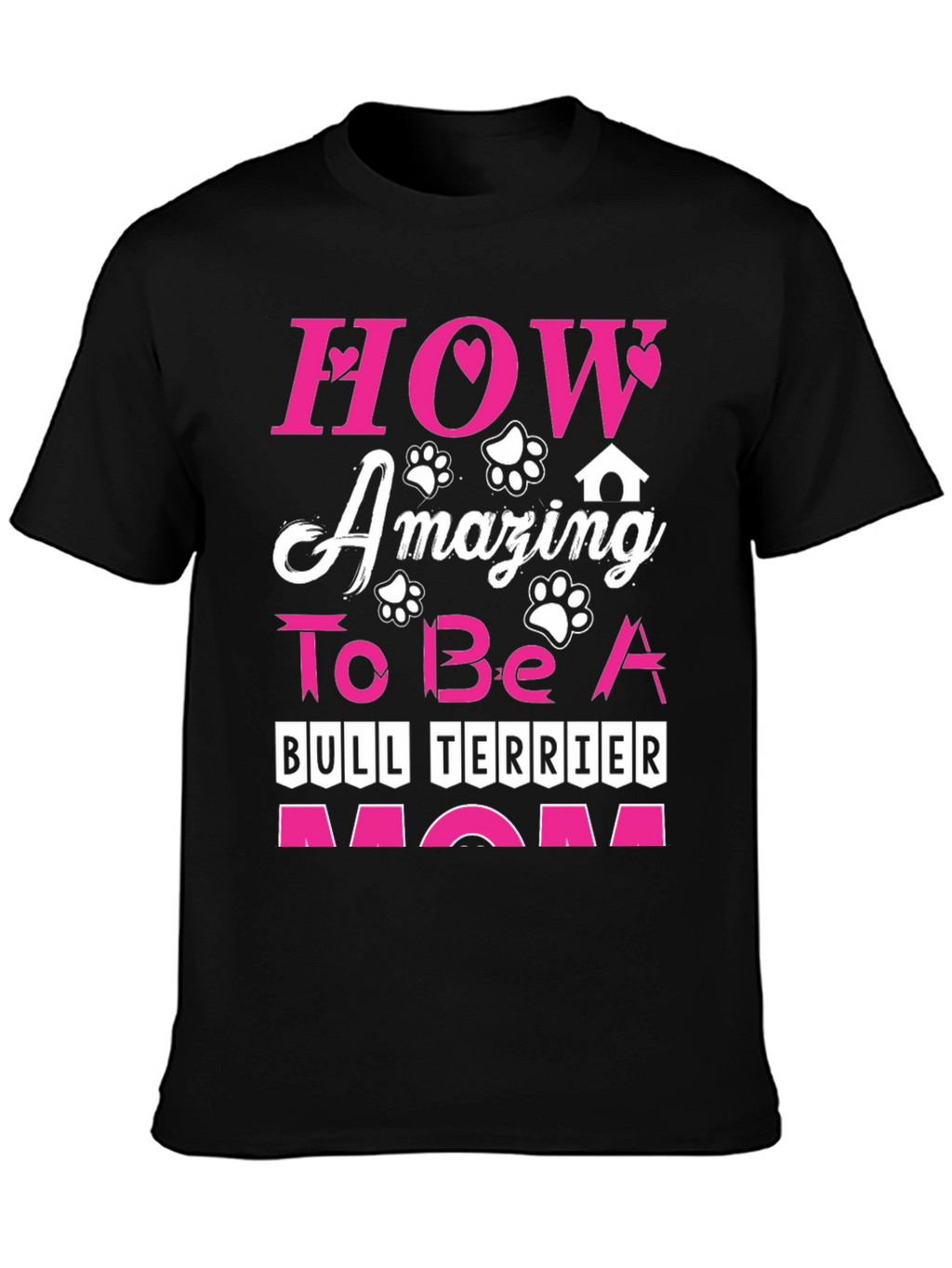 Bull Terrier Mom Graphic Tee