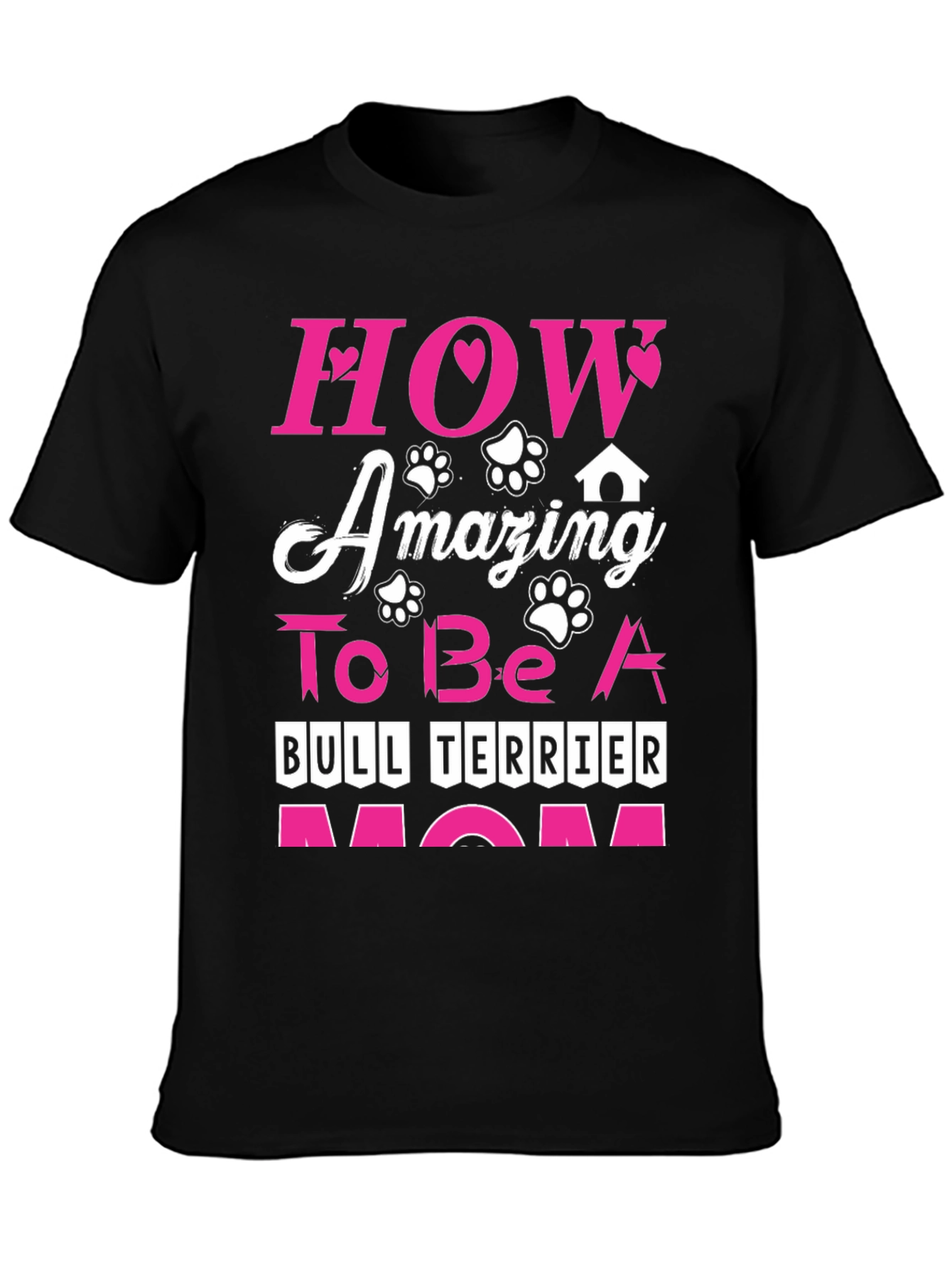 Bull Terrier Mom Graphic Tee